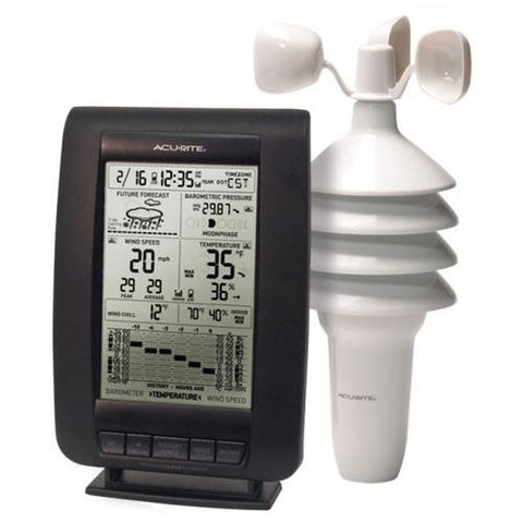 AcuRite 00634 Wireless Weather Station with Wind Sensor 00634A1