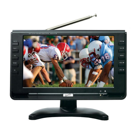 Supersonic 9 Portable Rechargeable Digital Lcd Tv
