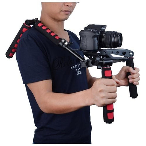 NEEWER DSLR Foldable Rig Movie Kit Shoulder Mount Steady Rig for Camera Camcorder Red