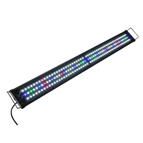 48" 156 Multi-Color LED Aquarium Light Full Spectrum Lamp For 45-50" Fish Tank