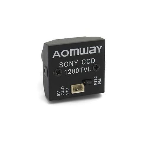 Aomway 1200TVL 960P CCD HD Mini Camera w/2.8mm Lens for FPV (22g)