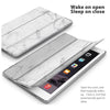 Image of iPad 2 / 3 / 4 Case Slim Shell Smart Cover Stand Hard Back w/ Auto Sleep Wake (Marble White)