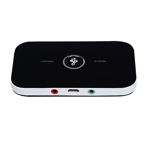 B6 Bluetooth 2.1 2-in-1 Audio Receiver and Transmitter Music Sound Wireless Adapter Black
