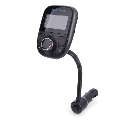 Car Bluetooth Hands Free MP3 Cigarette Lighter FM Transmitter Black