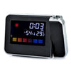 Image of Digital LCD Projection Alarm Clock with Calendar Weather Forecast Station