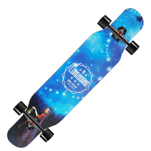Ardea Maple Long Board Longboard Wood Street Balance Wooden Skateboard Longboard