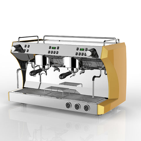Automatic 2 Group Espresso Big Cappuccino  Cheap Price Of Barista Coffee Machine For Commercial Industry For Shops