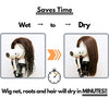 Image of Wigs Head Drying Unit Mannequin Head for Drying Wig