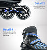 Image of US In Stock Free Shipping in the United States MammyGoL 4 wheels Illuminating aggressive inline roller skates for Adult and Teen