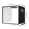 Image of Photo box PULUZ 25cm Photo Studio LED Light Box with photography studio lights mini photo studio box