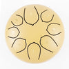 Image of SUXINRU GOLD 8inches 8tones  percussion-instrument hand pan steel tongue drum for YOGA