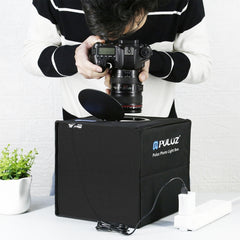 Photo box PULUZ 25cm Photo Studio LED Light Box with photography studio lights mini photo studio box