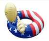 Image of Re-Election Presidential Floats Inflatable Donald Trump Pool Float Ring Swimming Tube