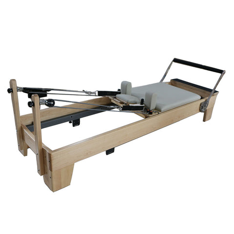 High Quality  For Sale White Maple Wood Oak Yoga Core Bed AluminumTraining Pilates Reformer Machine With Tower Jump Board
