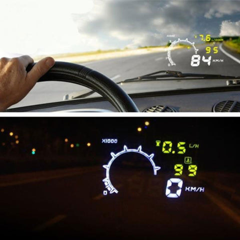 Car Head-up Display HUD with Speedometer