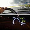 Image of Car Head-up Display HUD with Speedometer