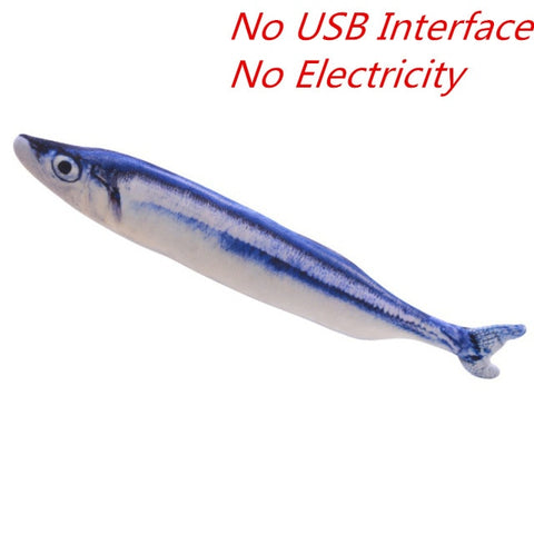 30CM Electronic Pet Cat Toy Electric USB Charging Simulation Fish Toys for Dog Cat Chewing Playing Biting Supplies Dropshiping