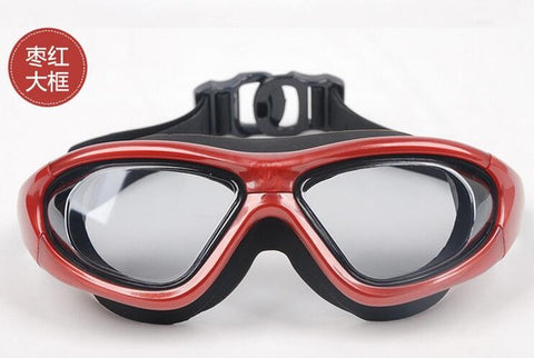 Big Frame High Quality Anti Fog UV Protection Swimming Goggles Professional Waterproof Swim Glasses