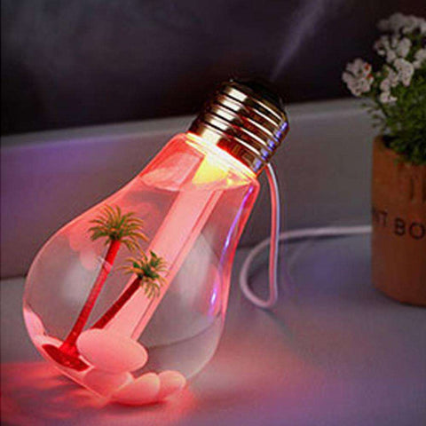 Lamp Humidifier Home Aroma LED Humidifier Air Diffuser Purifier Atomizer - Gadget Druggie
