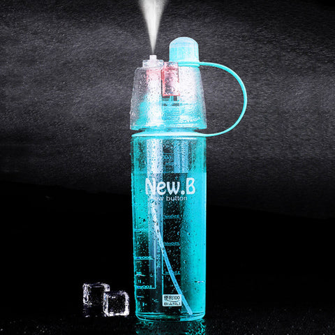 Outdoor Portable Atomizing Spray Water Bottle - Gadget Druggie