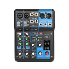 Professional 06X Audio consule 6 Channel Input and USB Interface Analog Mixer With Compression and Effects LN for Stage DJ