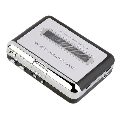 New USB Cassette Tape Converter Cassette to MP3 Audio capture Music Walkman Player Tape to PC Portable Cassette-to-MP3 Converter