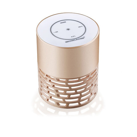 Q5 Fashion Colorful LED Lamp Bluetooth Speakers Mini Portable Rechargeable Wireless Speakers AUX TF Card Subwoofer Touch Button Baby night Light Bluetooth Speakers