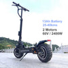Image of FLJ 11inch Off Road Electric Scooter 60V 2400W 65Km/h Strong powerful new Foldable Electric Bicycle fold hoverboad bike scooters